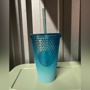 NEW blue ombré studded Starbucks cup (grande)